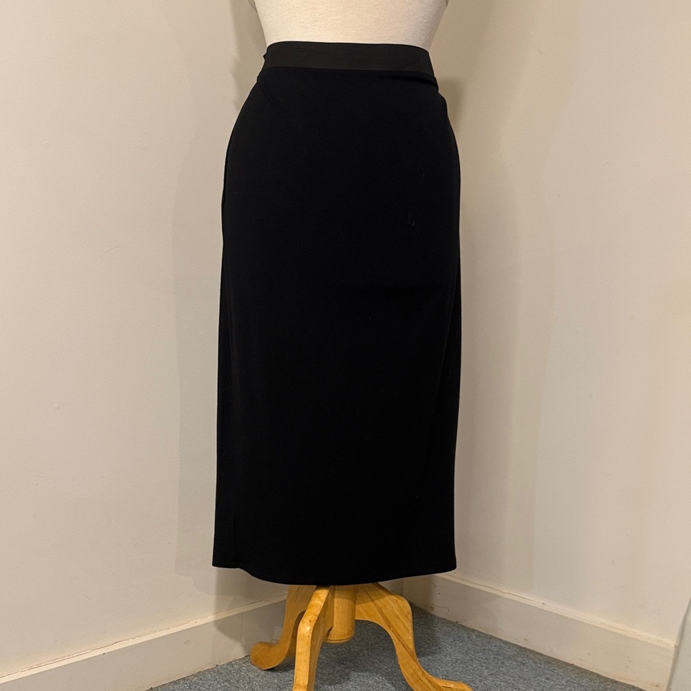 Old Navy Classic Black Midi Skirt